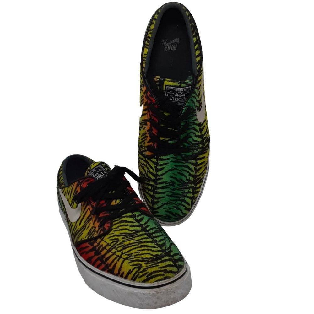 Nike Zoom Stefan Janoski SB Tiger Pack Red Mens Size 11.5 Skateboard Sneakers